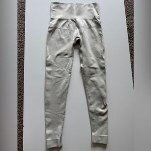Set Active Sculptflex Seamless Legging Size Small Beige‎ Oat Milk